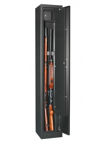 armoire a fusil infac fortify delta 4 pour stockage sécurisé de 4 armes longues